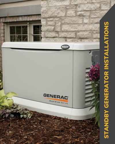 Standby generator installations